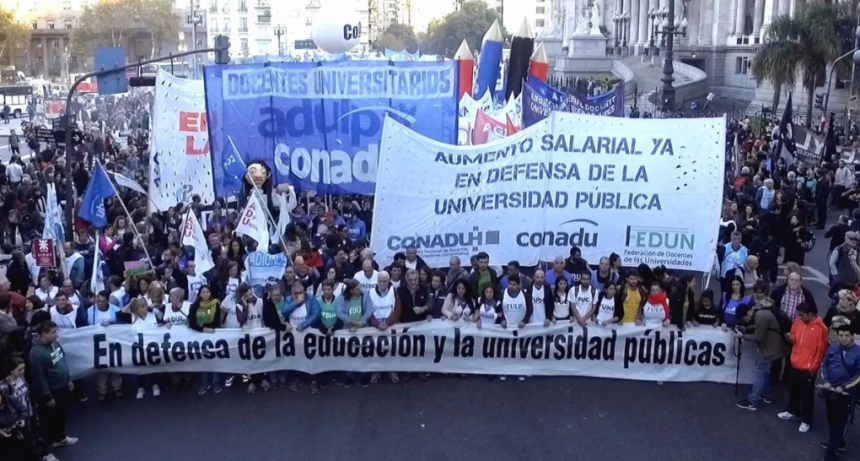 Las universidades realizarán mañana un paro contra el veto de Javier Milei