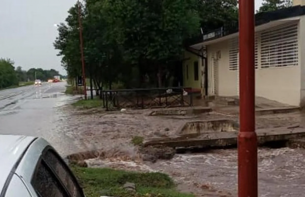 Las lluvias afectaron a El Sacrificio en el departamento La Cocha