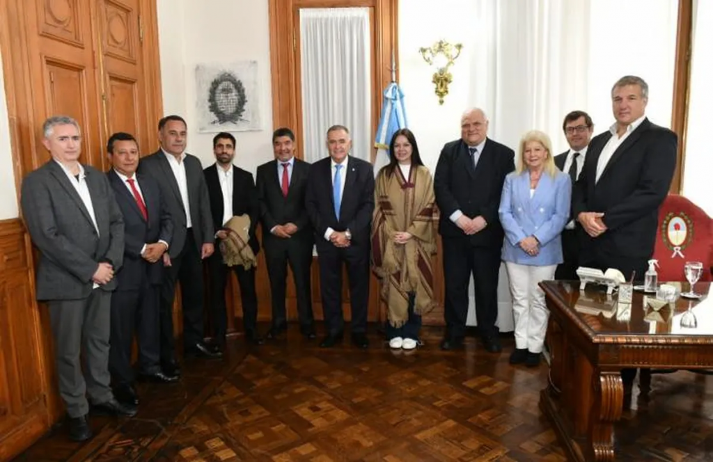 Jaldo recibió a la ministra de Capital Humano, Sandra Pettovello